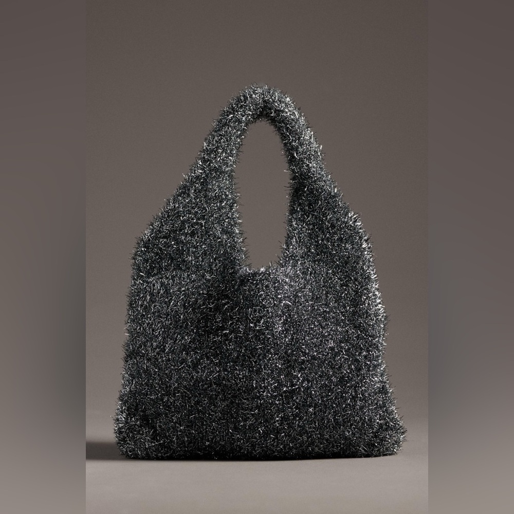 Mini Metallic Tote by Anthropologie, NWT